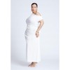 ELOQUII Women's Plus Size One Shoulder Maxi Dress - 4 of 4