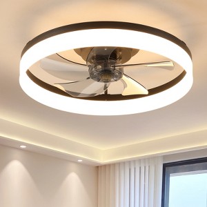 DOMETOUR Ceiling Fan with Lights Dimmable LED - 1 of 4