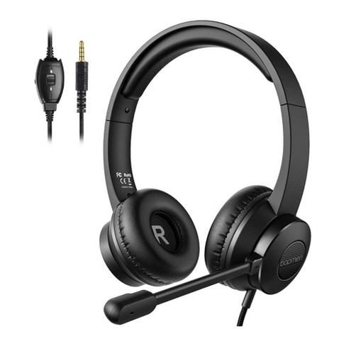 Target computer headset with hot sale microphone