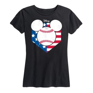 Women's - Disney - Americana Short Sleeve Graphic T-Shirt - 1 of 4