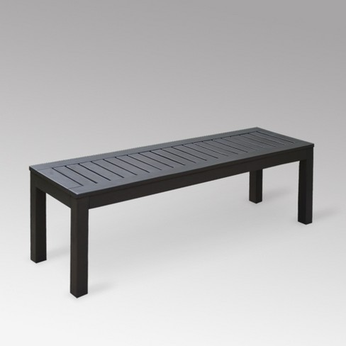 Westlake Wood Outdoor Patio Backless, Outdoor Backless Benches