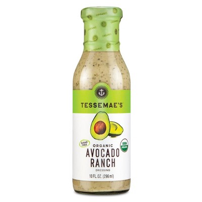 Tessemae's Organic Avocado Ranch Dressing - 10 fl oz