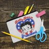 Betty Boop Betty In Heart Makeup Cosmetic Bag Organizer Pouch - 2 of 4