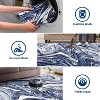 Modern Abstract Rug, Machine Washable Carpet with Non-Slip Backing, Stain Resistant Foldable Area Rug for Living Room, Bedroom - 4 of 4