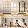 Metal Pet Playpen,Dog Pen Outdoor,Play Pen For Puppy,Rabbit Playpen,Chicken Wire Fence,Poultry Netting,Dog Corral Indoor-Cuddlewood - 4 of 4