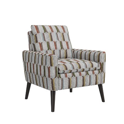 Handy Living Allyson Mid-Century Modern Small Space Armchair