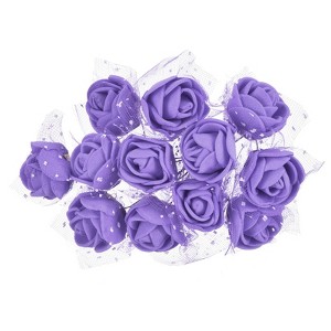 Unique Bargains Durable Flowers Bulk Stem Foam with Gauze for Wedding Bouque Boutonnieres 144 Pcs - 1 of 4
