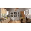FUFU&GAGA 78.7"W Modular Combination Glass Door Display Cabinet Organiser - 2 of 4