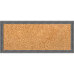 Amanti Art Dixie Grey Rustic Wood Framed Corkboard - 1 of 4