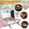 ROVSUN 1 Burner Portable Propane Gas Grill, 12000BTU Stainless Steel Tabletop Outdoor Cooking Grill for Picnic Camping RV Tailgating Patio Garden BBQ - 4 of 4