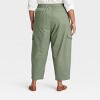 Women's High-Rise Casual Cargo Pants - Ava & Viv™ - 2 of 3