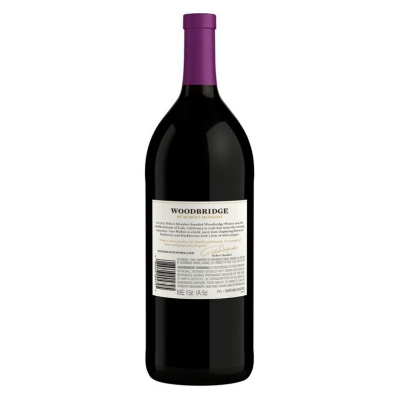 Woodbridge Malbec Red Wine - 1.5L Bottle, 3 of 5
