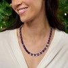 Ross-Simons 52.00 ct. t.w. Amethyst Necklace in Sterling Silver Size 18 - 2 of 4