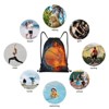 Generic Basketball Drawstring Bags, Sports-Themed Drawstring Backpack Casual Knapsack - 4 of 4