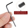 Unique Bargains CR-V Steel Bike Furniture Repairing L-Shaped Hex Key Wrenches 120 Pcs - 4 of 4