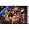 Trends International One Piece: Wano Country - Group Attack Unframed Wall Poster Print Clear Push Pins Bundle 22.375" x 34" - 3 of 4