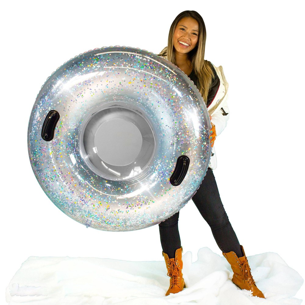 SnowCandy 42" Deluxe Glitter Snow Tube