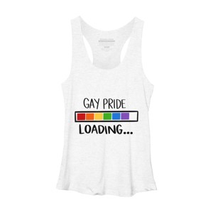 Design By Belugastore Humans Pride Loading Funny By Belugastore Racerback Tank Top - 1 of 2