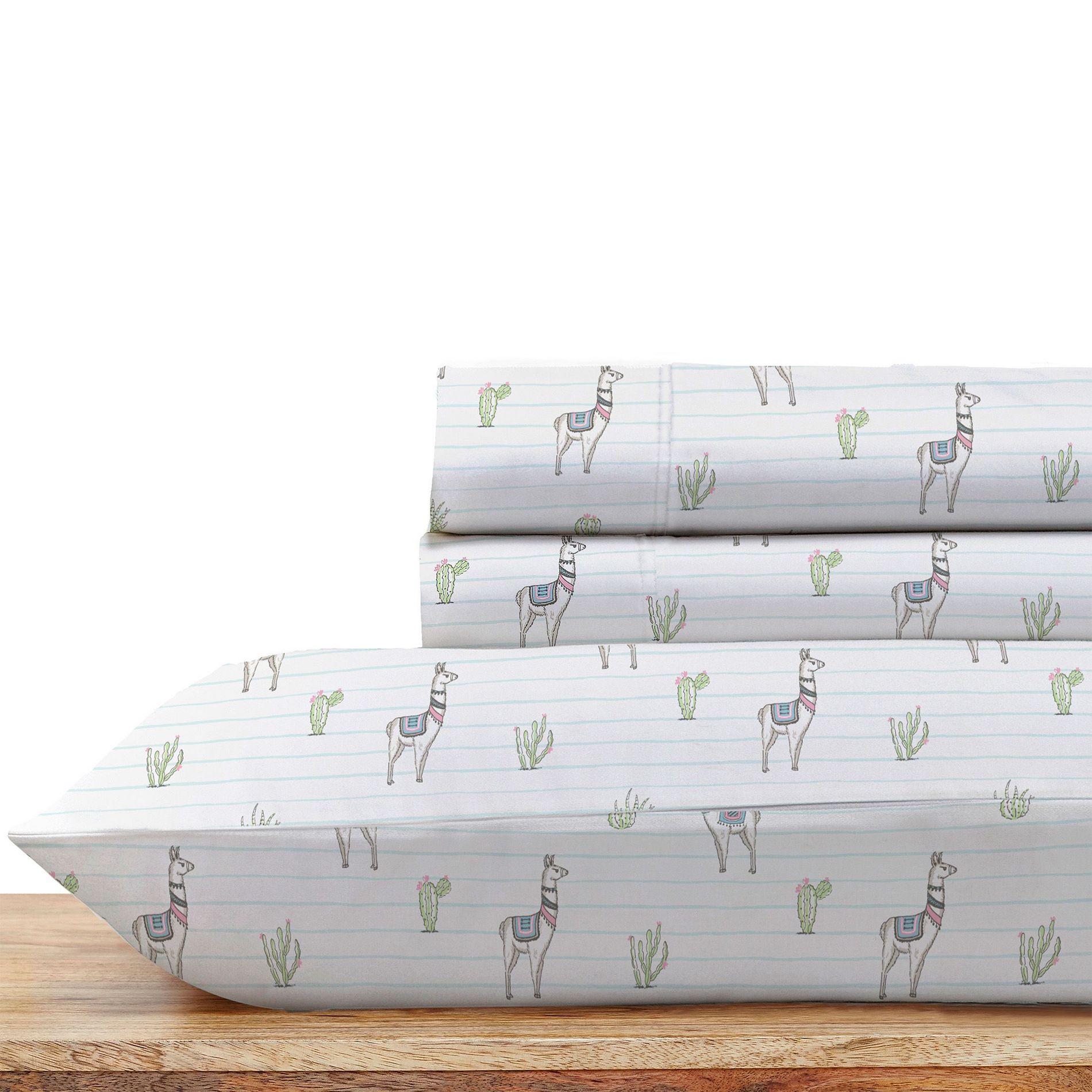 California Design Den  Bed Sheets Set - 100% Organic Cotton Percale, Deep Pocket