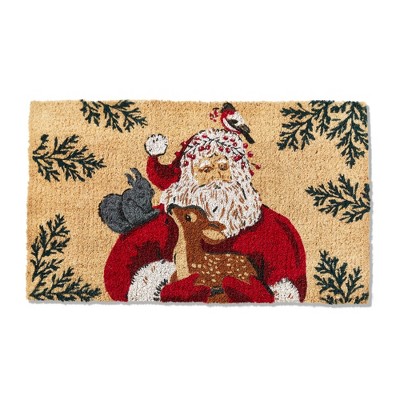 Tagltd 1'6x2'6 Winter Tree Welcome Coir Doormat : Target