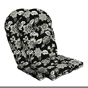 ARDEN Outdoor Plush Modern Tufted Rocking Chair Cushion, Set of 2, 20 x 18, Water Repellent, Fade Resistant - 1 of 4