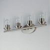 Maxim Lighting Corona 4 - Light Vanity in  Satin Nickel - 3 of 4