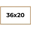 PosterPalooza | Classic Modern Gold Picture Frame - UV Acrylic, Backing Board, Hanging Hardware Included - 2 of 4