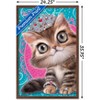 Trends International Animal Club - Kitten in a Tiara Framed Wall Poster Prints - 3 of 4