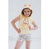 Bluey Bingo Girls Cosplay Tank Top and Active Retro Dolphin French Terry Shorts Toddler to Little Kid - 2 of 4