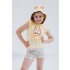 Bluey Bingo Girls Cosplay Tank Top and Active Retro Dolphin French Terry Shorts Toddler to Little Kid - image 2 of 4