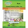 Larissa Veronica Rum Tanzania Peaberry Coffee (Gourmet, Naturally Flavored, Whole Coffee Beans) (8 oz, ZIN: 557293) - 2 of 4