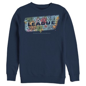 Men's Justice League Dragon Fruit Logo Sweatshirt - 1 of 3