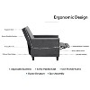Home Imports Emporium Push Back Recliner Home Theater Seating Chair - 4 of 4