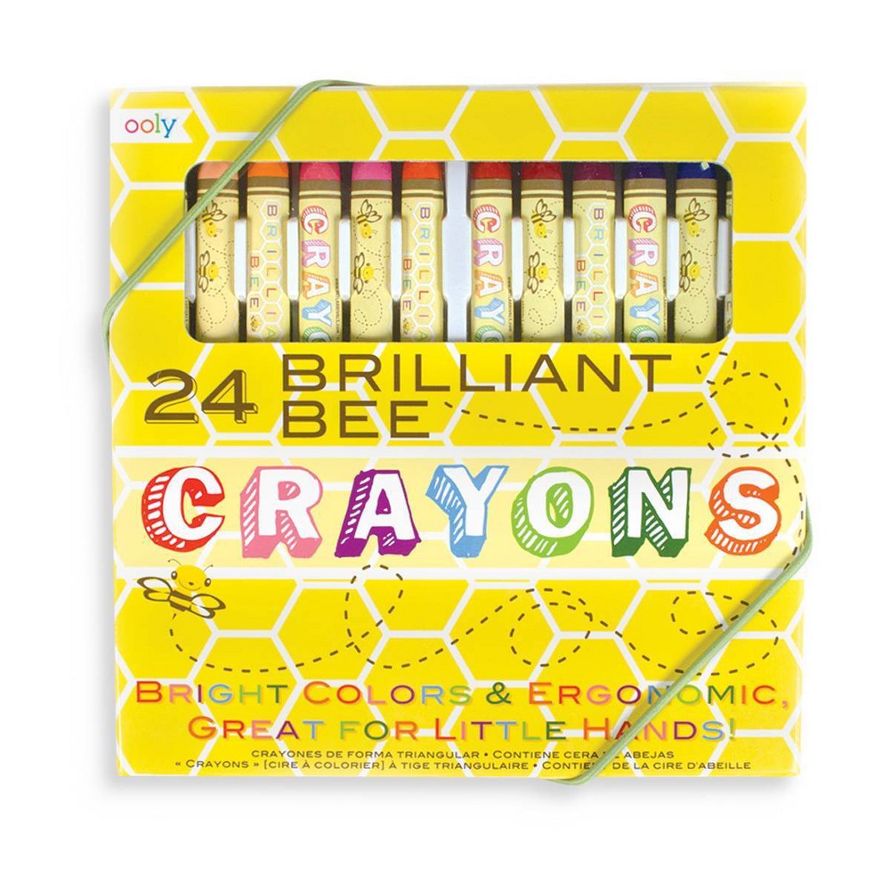 Photos - Accessory Brilliant Bee Crayons - 24ct