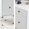 Holly & Martin Helston White Writing Desk - SEI - 4 of 4