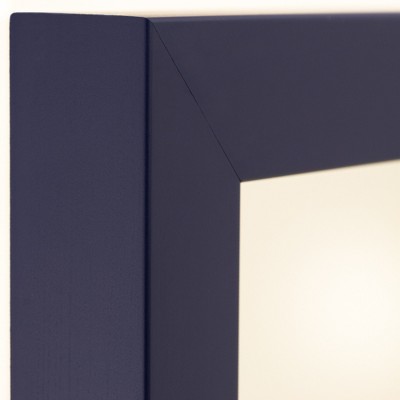 Classic Blue 8x10 Wood Wall Picture Frame