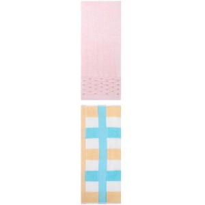 REGALWOVEN Soft Cotton Bathroom Hand Towel Set for Home Decor 14" x 30"/13" x 29" 2 Pcs - 1 of 4