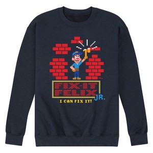 Men's - Disney - I Can Fix It Felix Graphic Fleece Sweatshirt - 1 of 4