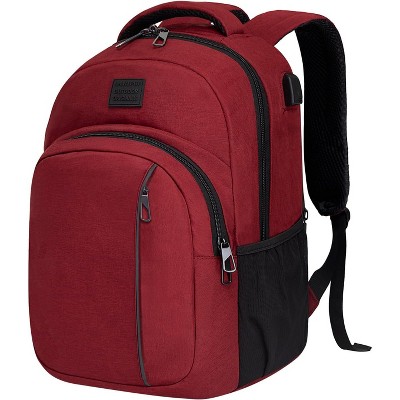 Paaaawaters Travel Laptop Backpack,15.6 Inch Business Laptop backpack for Men Women with USB Charging Port