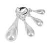 Ganz 4-Piece Zinc Alloy Measuring Spoon Set For Kitchen, Angels - 2 of 3