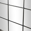 Olivia & May 48"x36" Metal Arched Window Pane Inspired Wall Mirror with Black Frame Black: Contemporary, No Assembly Required - 3 of 4
