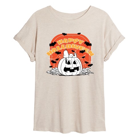 Women's - Peanuts -  Oversized Graphic T-Shirt - image 1 of 4