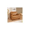 Home Imports Emporium Genuine Leather Living Room Set – Sofa Sets with Goose Feather Cushions and Mid-Century Modern Design - 2 of 4