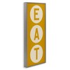Stupell Industries Retro Style Eat Circle Letters Sign, 10" x 24" - 3 of 4