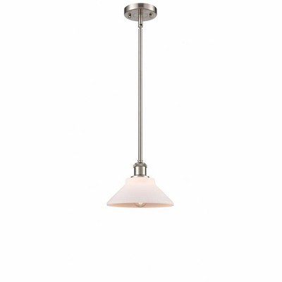 Orwell - 1 Light Stem Hung Mini Pendant In Industrial Style-8 Inches Tall and 8.38 Inches Wide