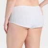 Women's Pointelle Ruched Front Boy Shorts - Wild Fable™ - 2 of 3