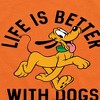 Boys' - Disney - Pluto Life Is Better With Dogs Short Sleeve Graphic T-Shirt - 2 of 4