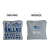 Skip's Garage | Gameday Dallas Football Synergy Pro Gray Cornhole Bags (Set of 4) - 2 of 4