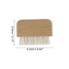 Unique Bargains Durable Nail Cleaning Brush 2.44"x2.17" Brown 1 Pc - 4 of 4