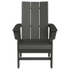 WestinTrends 5 Piece Outdoor Patio Dining Square Table and Modern Armchair Set - 3 of 4